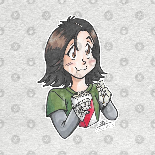 Popcorn Alita by KranberriJam